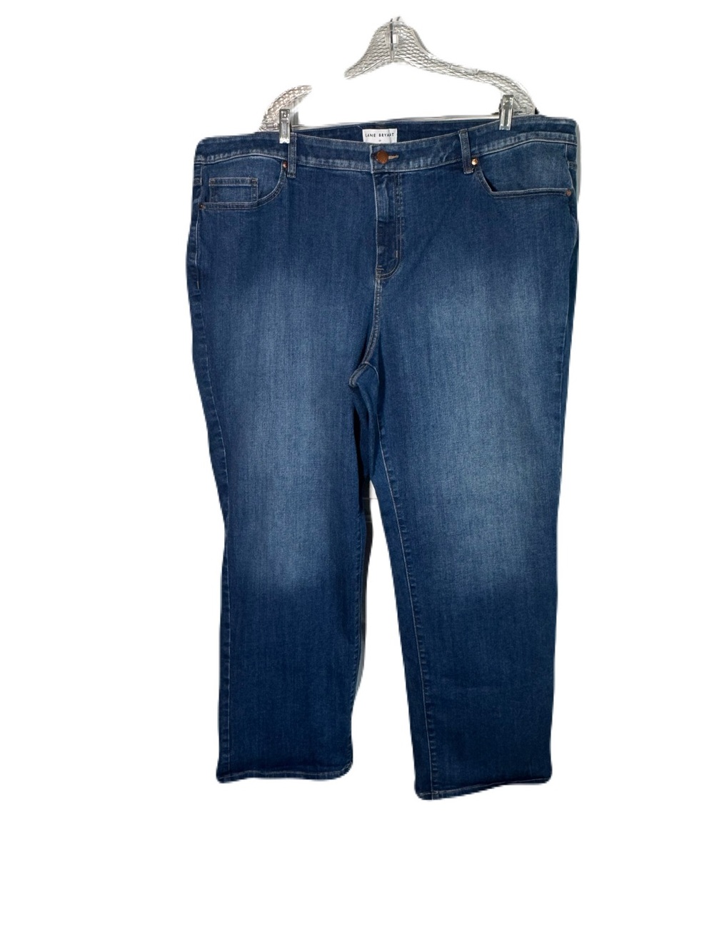 Signature Fit 360 Flex Magic Waistband Mid-Rise Straight Jeans | Curve-Loving